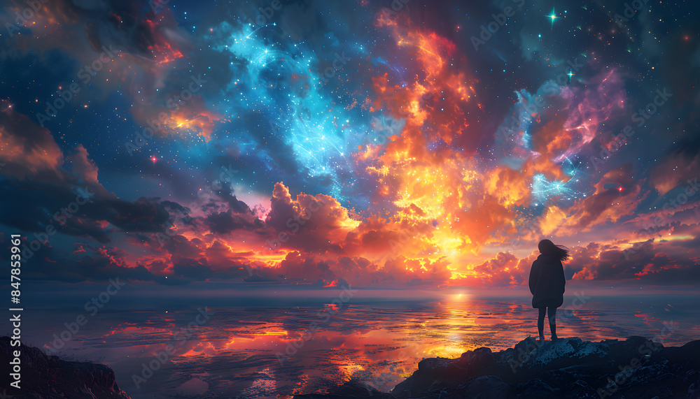 sky background
