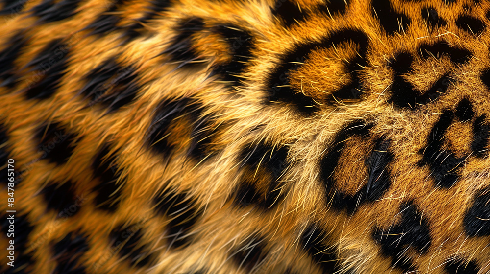 leopard fur texture topview leopard fur texture topview