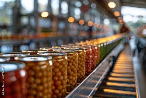 canned fruit production line © Tetiana Kasatkina