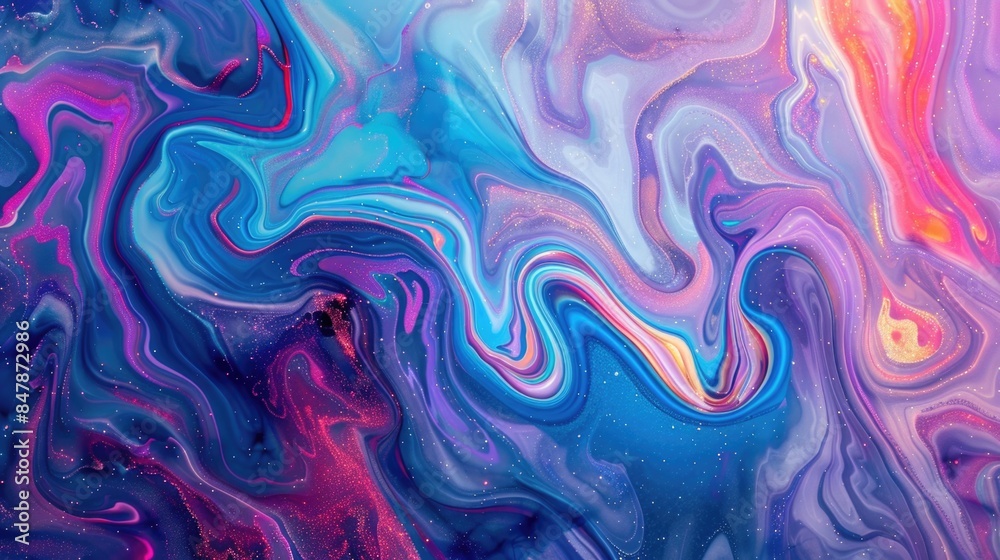 Liquid marble abstract background. Iridescent vibrant texture with colorful waves Liquid marble abstract background. Iridescent vibrant texture with colorful waves