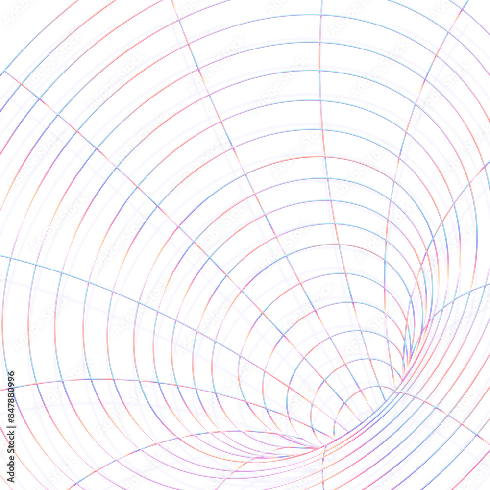 Png 3D mystery vortex pastel pink