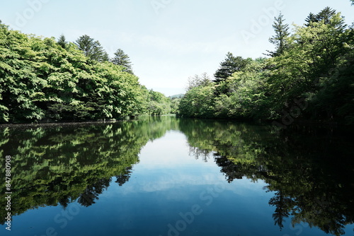軽井沢の雲場池