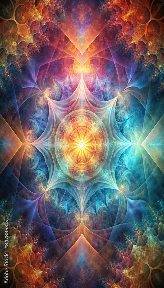 Fototapeta premium abstract background with a nature inspired twist