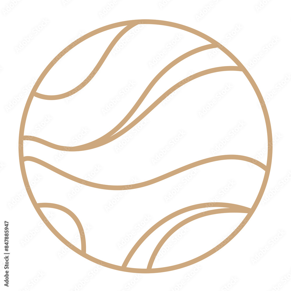 Gold planet png clipart, mystic line art style for planner, transparent background Gold planet png clipart, mystic line art style for planner, transparent background