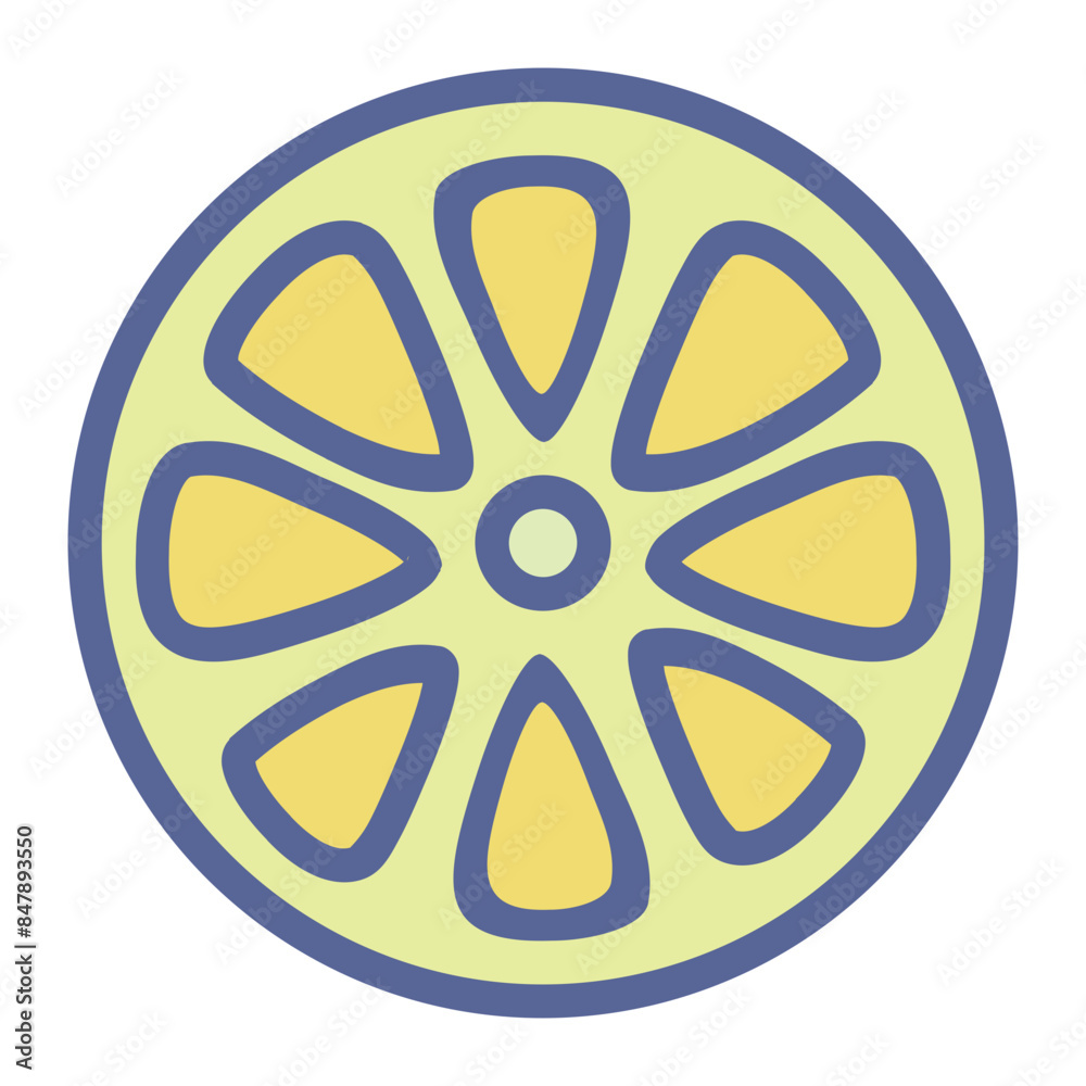 Obraz premium Sweet Lemon Icon