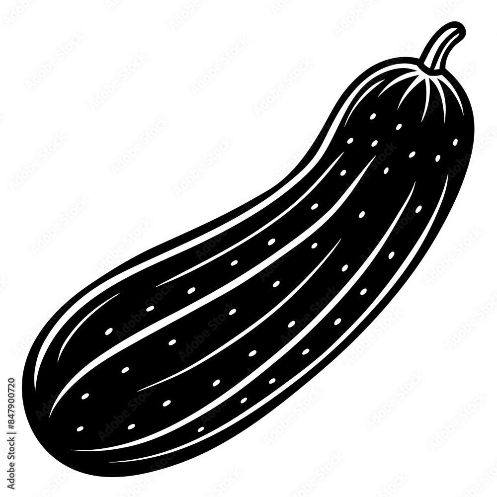 cucumber vector silhouette illustration svg file cucumber vector silhouette illustration svg file