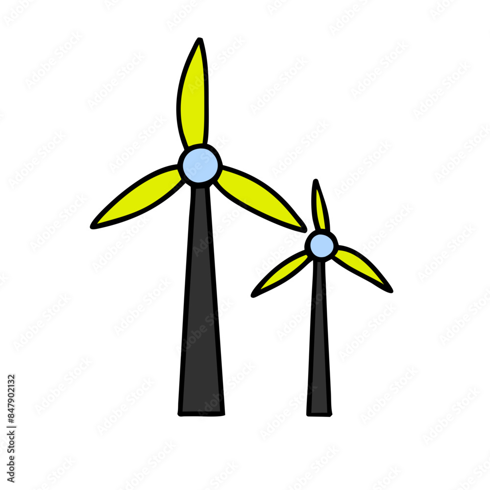 Wind Turbines Icon: Eco-Friendly Symbol for Sustainable Energy Solutions Wind Turbines Icon: Eco-Friendly Symbol for Sustainable Energy Solutions