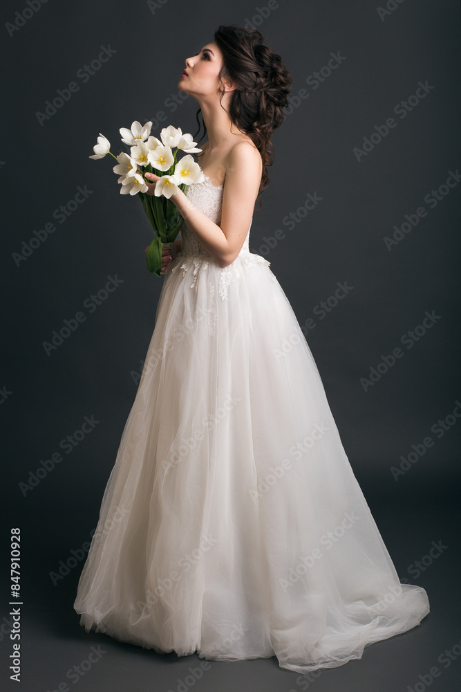 young beautiful stylish woman, bride, bridal fashion young beautiful stylish woman, bride, bridal fashion