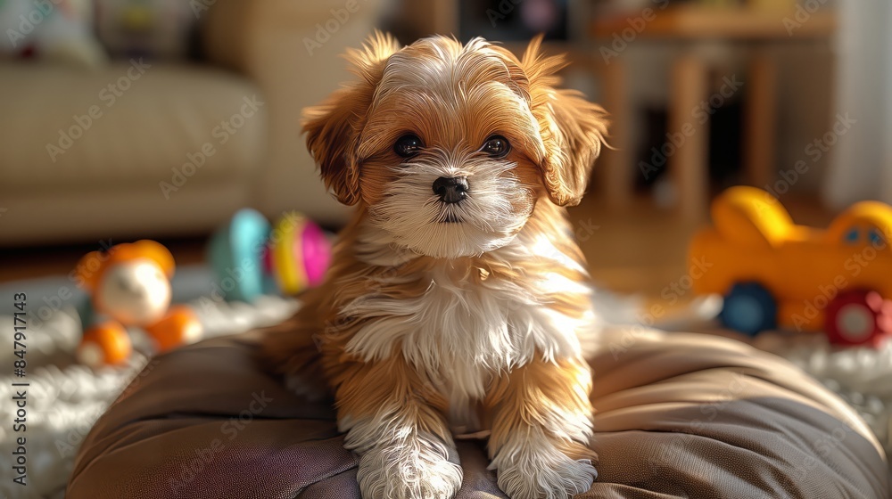 A Shih Tzu puppy