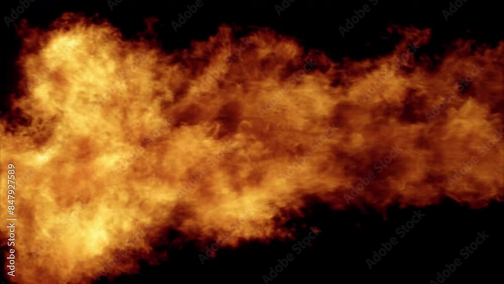 Horizontal Fire.
This stock motion graphics video shows strong flames blazing across an alpha channel background. Horizontal Fire.
This stock motion graphics video shows strong flames blazing across an alpha channel background.