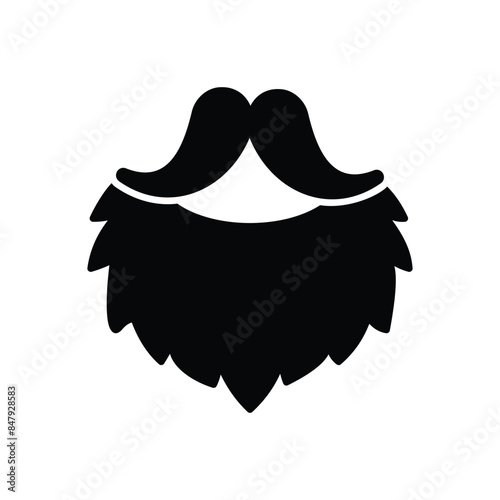 Beard vector icon