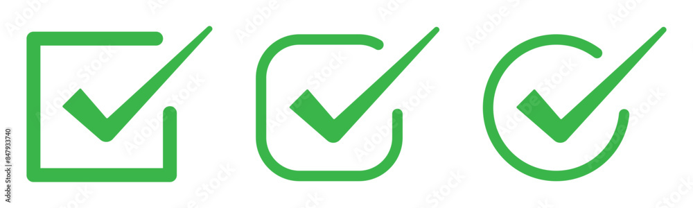 tick mark with checkbox icon. green checkmark sign for app, ui, website. vector illustration on transparent background. tick mark with checkbox icon. green checkmark sign for app, ui, website. vector illustration on transparent background.