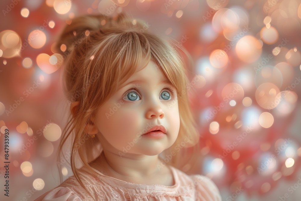 portrait of a little girl portrait of a little girl
