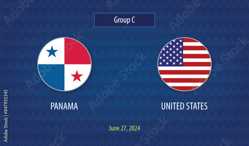 Panama vs United States soccer scoreboard America tournament 2024