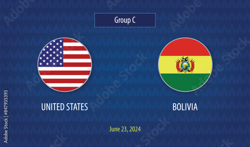 United States vs Bolivia soccer scoreboard America tournament 2024