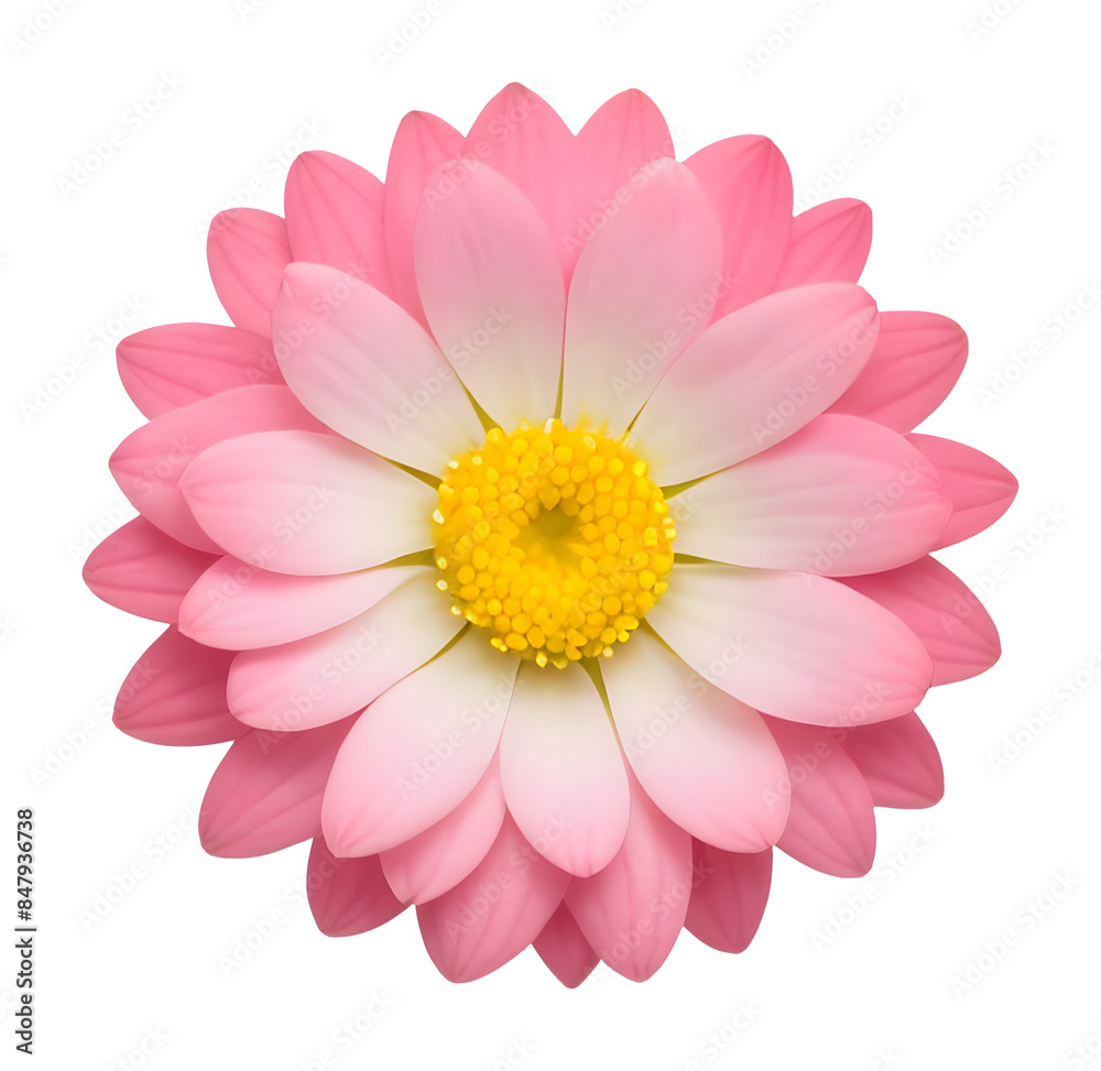pink and white flower isolated on transparent background, extracted, png file pink and white flower isolated on transparent background, extracted, png file