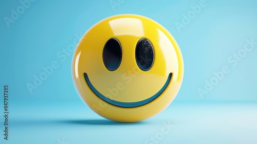 A user friendly smiley face icon that can be effortlessly customized or adjusted is available