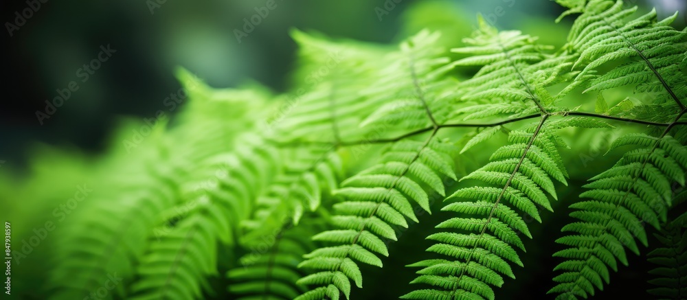 Fern. Creative banner. Copyspace image Fern. Creative banner. Copyspace image