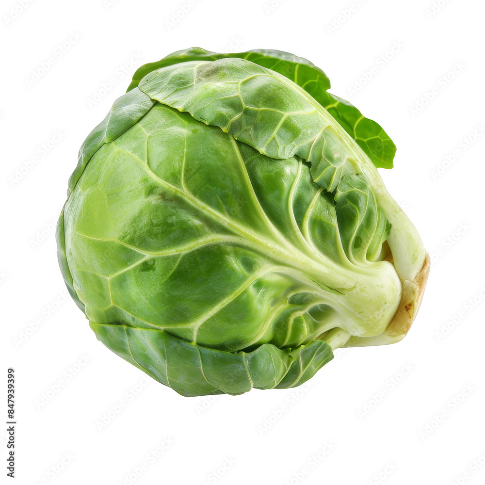 Brussels sprouts Isolated on a Transparent Background Brussels sprouts Isolated on a Transparent Background