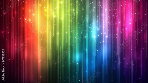 rainbow background with vibrant colors. rainbow waves abstract colorful background.