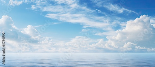 clouds. Creative banner. Copyspace image