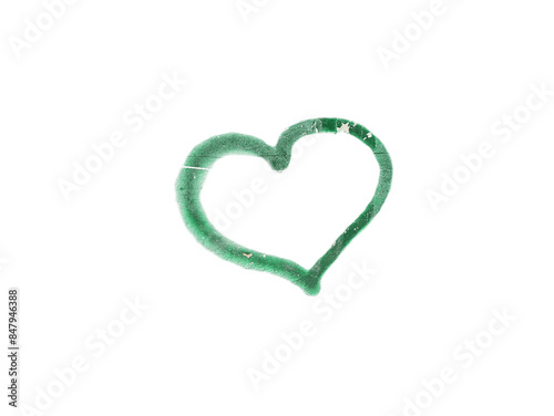  graffiti green heart