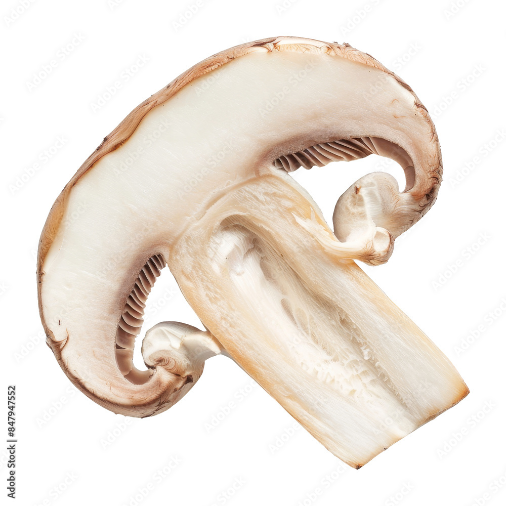 Fototapeta premium Mushroom Isolated on a Transparent Background