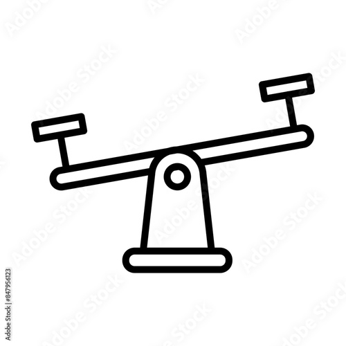 Balancer line icon