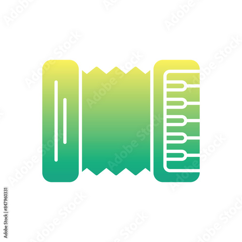 Accordion vector icon