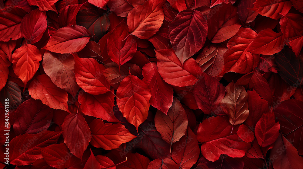 red leaves background red leaves background