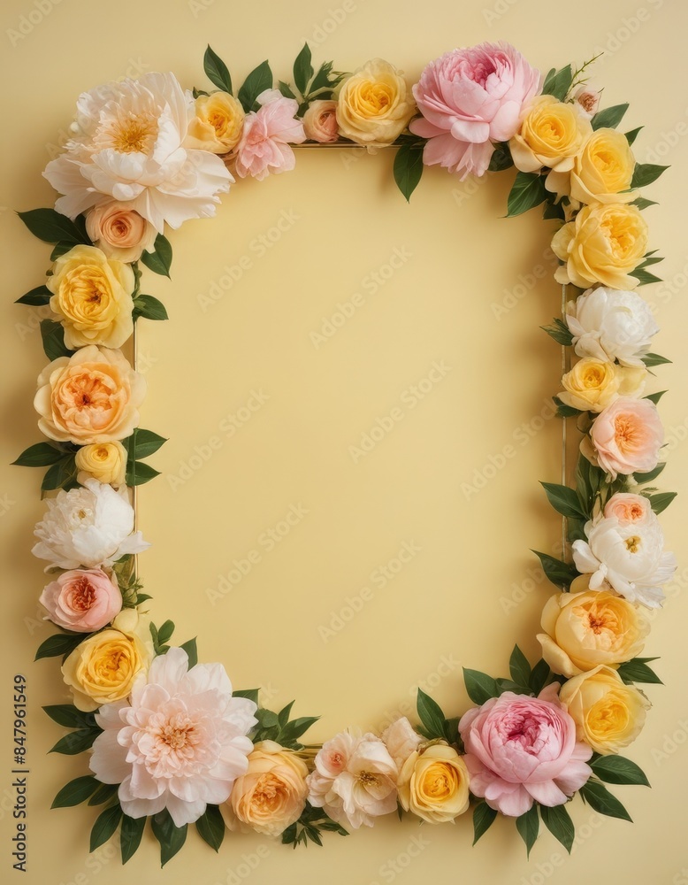 frame of roses frame of roses