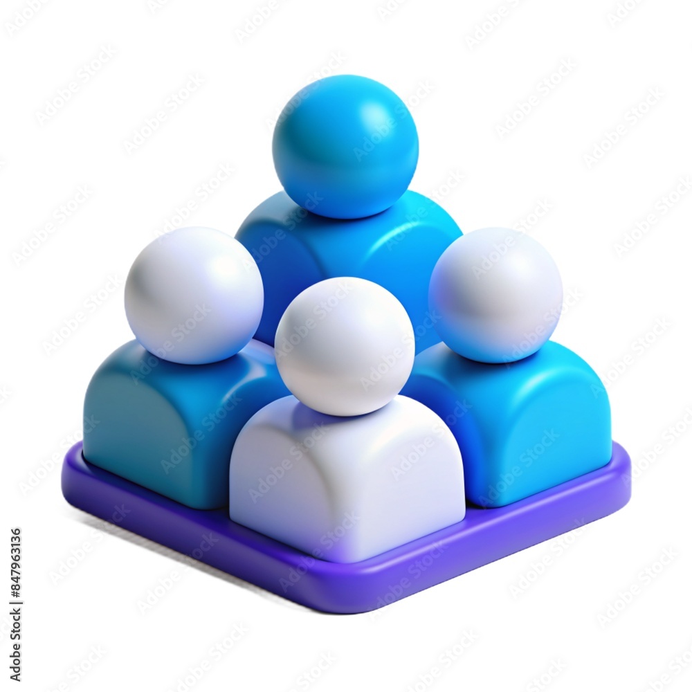 people user social network concept 3d cartoon style illustration people user social network concept 3d cartoon style illustration