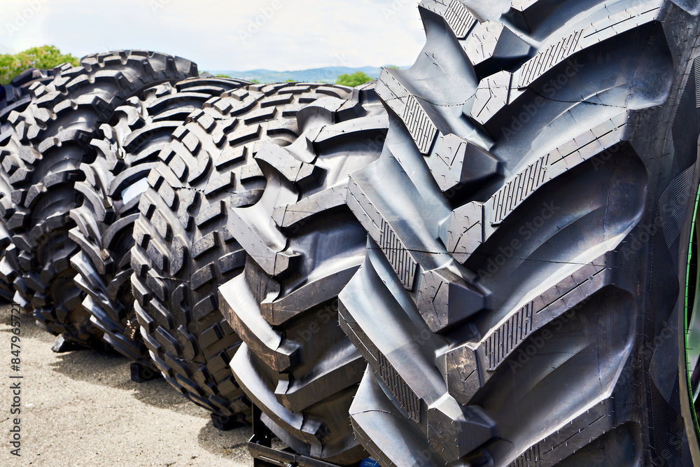 Rubber tire black for tractor agriculture Rubber tire black for tractor agriculture