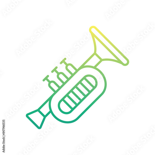 Trumpet vector icon