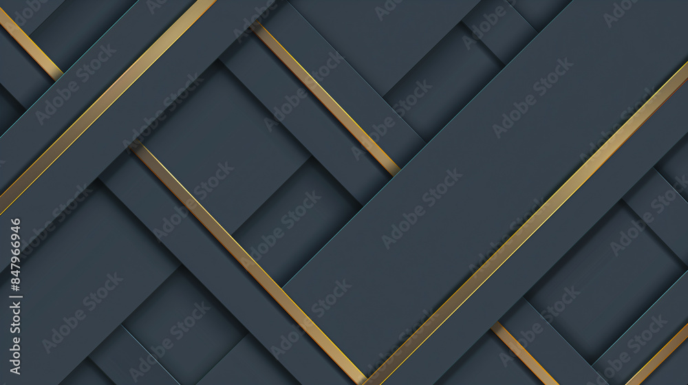Elegant geometric pattern with dark blue and gold details. Elegant geometric pattern with dark blue and gold details.