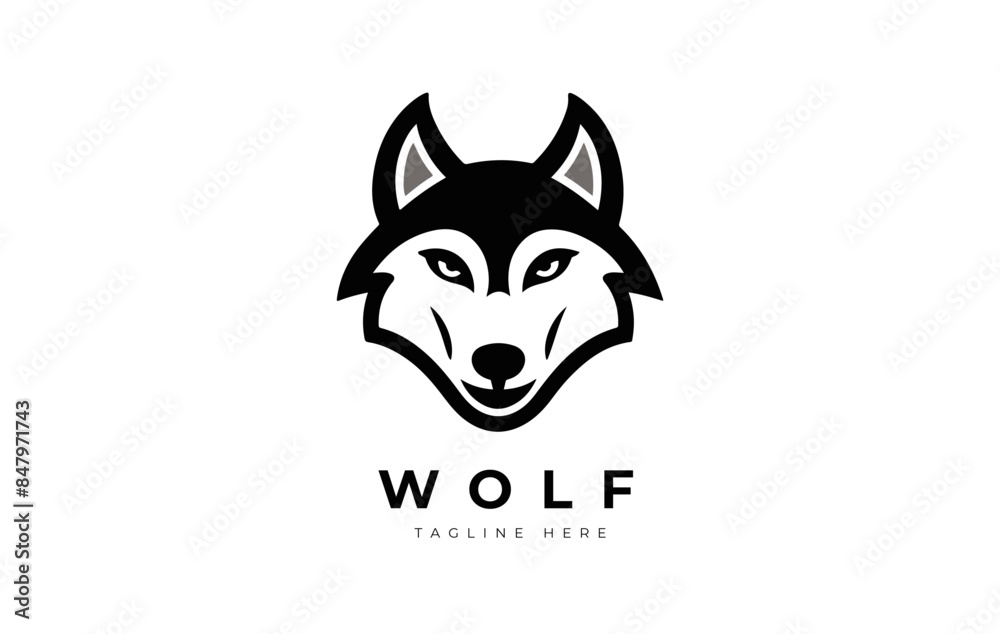 wolf head vector logo icon design wolf head vector logo icon design