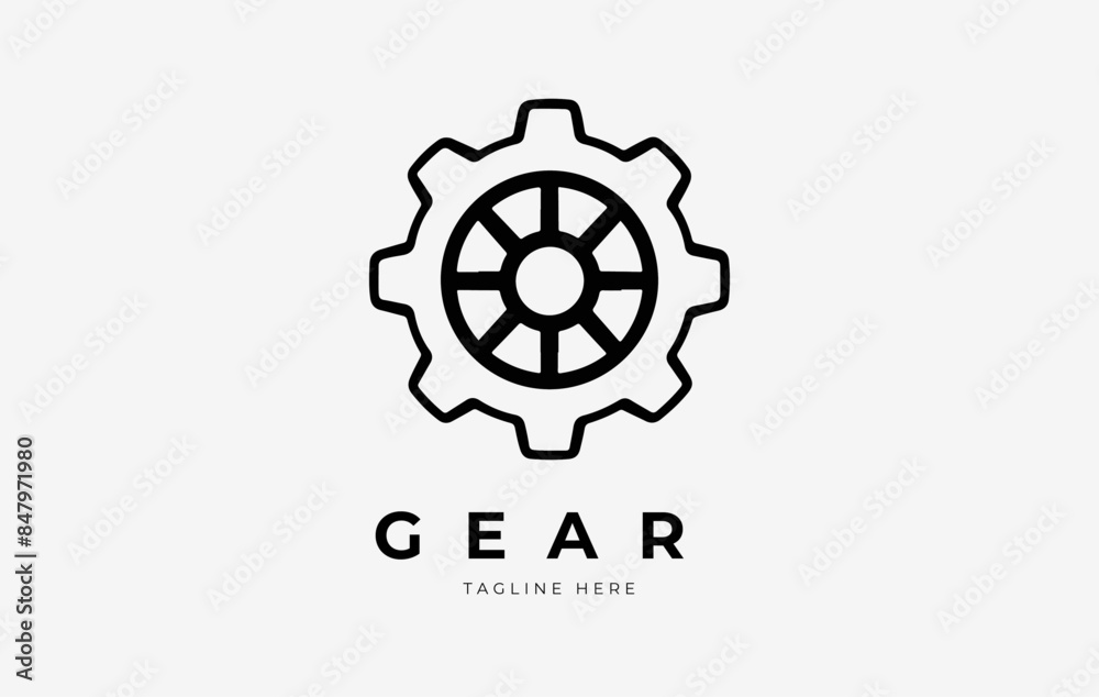 gear icon vector illustration gear icon vector illustration