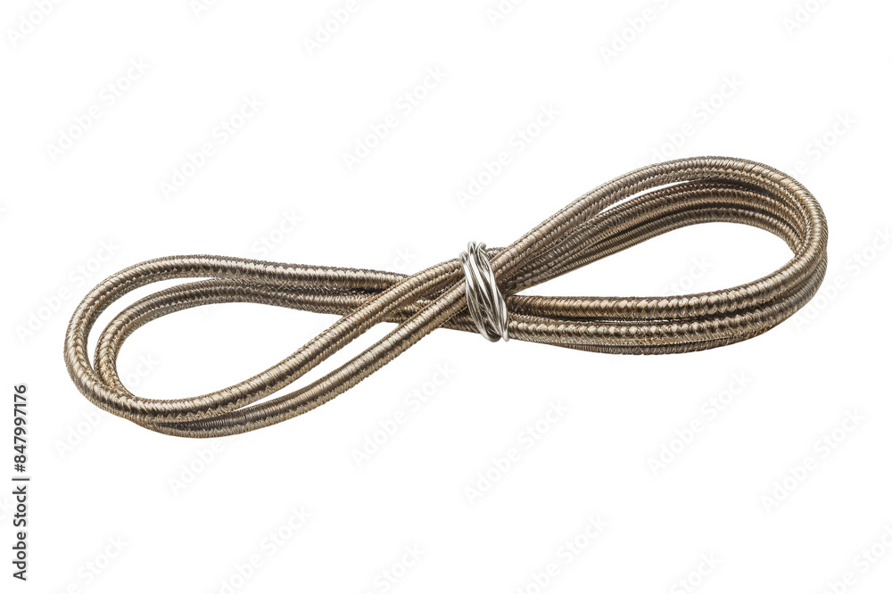 Fototapeta premium Brown Braided Cable