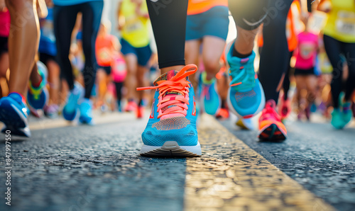 running athlete training
