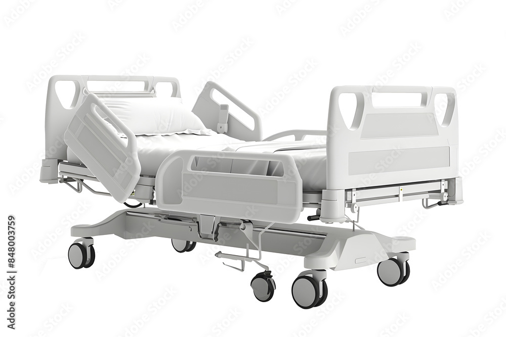white modern hospital bed isolated png transparent background white modern hospital bed isolated png transparent background