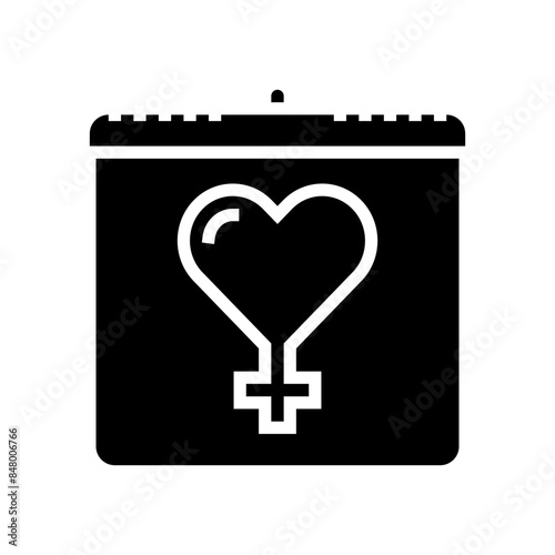 mens international day glyph icon vector. mens international day sign. isolated symbol illustration