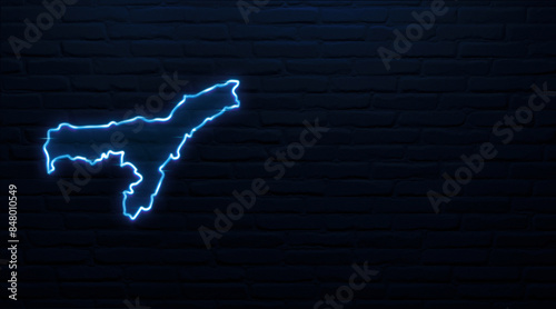 Assam map