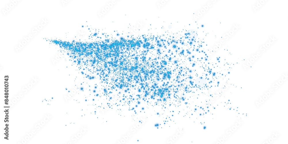 Blue dust, sparks and blue stars shine with special light. Trace of speed lines. Christmas light effect. Sparkling magic dust particles. PNG.
Blue dust, sparks and blue stars shine with special light. Trace of speed lines. Christmas light effect. Sparkling magic dust particles. PNG.