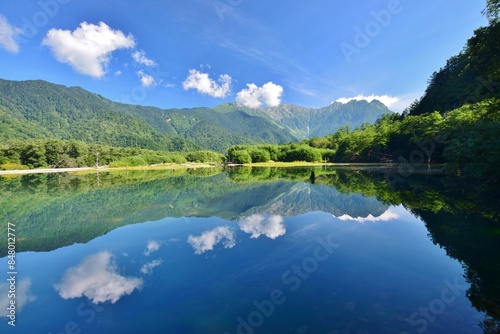 上高地・大正池の夏景色