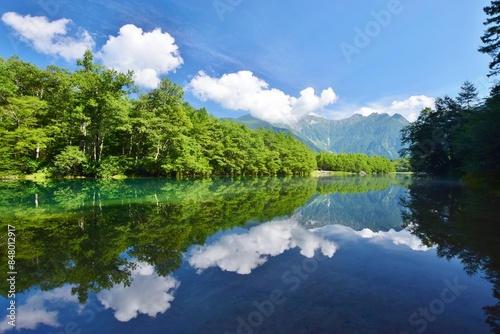 上高地・大正池の夏景色