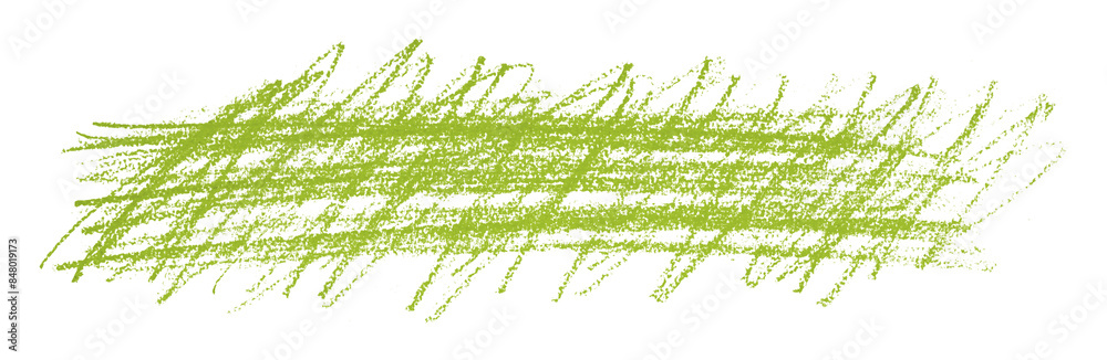 Green pencil strokes isolated on transparent background. Green pencil strokes isolated on transparent background.