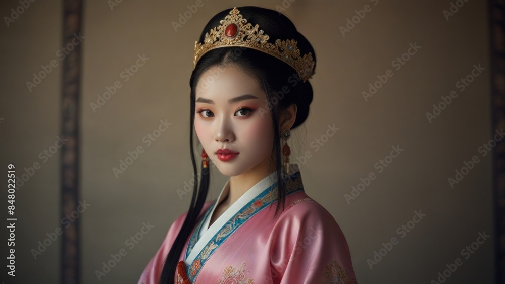 Elegant Traditional Korean Attire Elegant Traditional Korean Attire