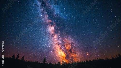 International Dark Sky Reserve, Canada, showcasing a brilliant array of stars and the Milky Way