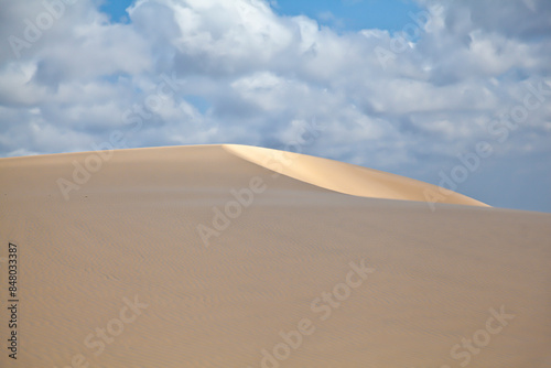 Dunes of Canoa Quebrada beach in Ceará, Brazil photo