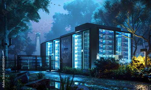 Electricity, city, power supply, industry, construction, park, community, technology, future, charging pile, environmental protection,